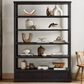Four Hands Maya Woodmore 5-Shelf Bookcase in Dark Totem, , large