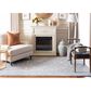 Safavieh Micro-Loop MLP504F 4" x 6" Light Grey and Ivory Area Rug, , large