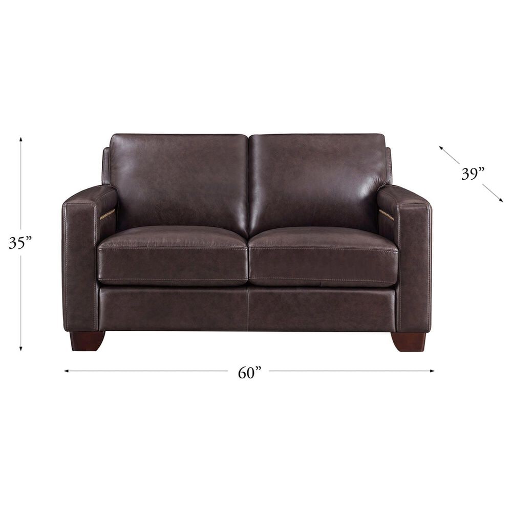 Hydeline Alice Stationary Sofa and Loveseat Set in Manchester Brown, , large