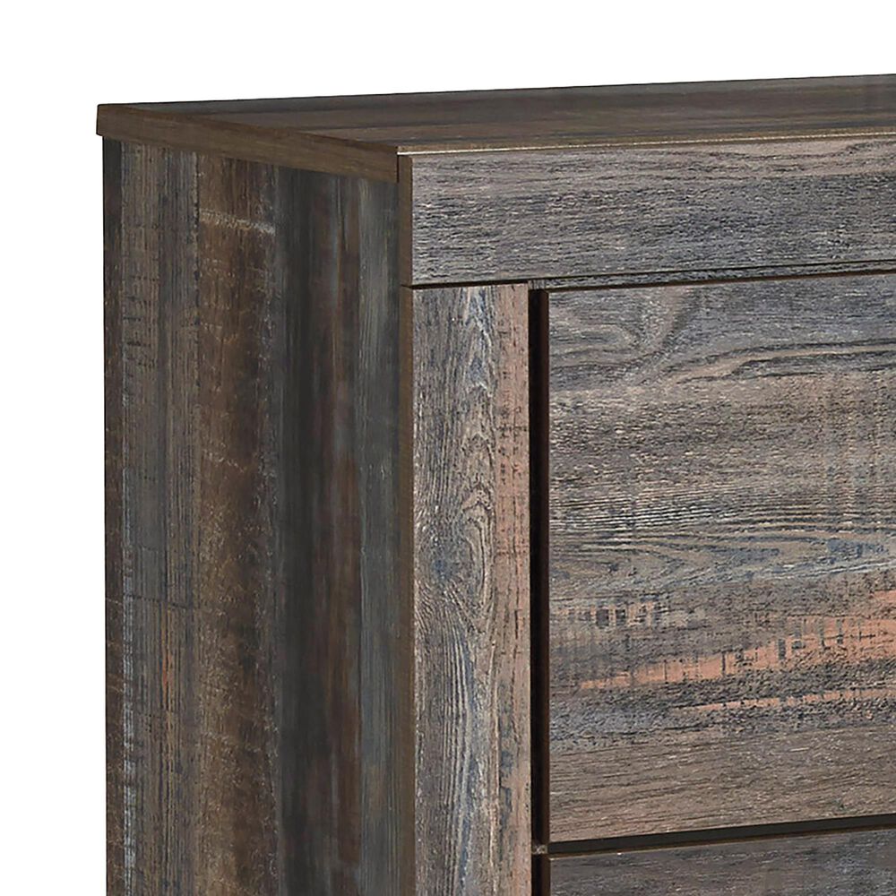 Ashley Drystan Youth 6 Drawer Dresser in Rustic Brown, , large