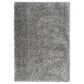 Nourison Luxe Shag LXS01 8"2" x 10" Charcoal Area Rug, , large