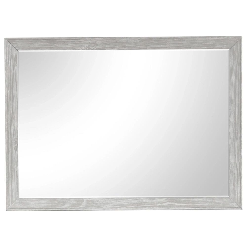 New Heritage Design Fiona Dresser Mirror in Mist Gray, , large