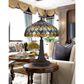 Cal Lighting Tiffany 22.5" Table Lamp in Dark Bronze, , large