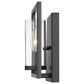 Golden Lighting Marco 1-Light Wall Sconce in Matte Black, , large