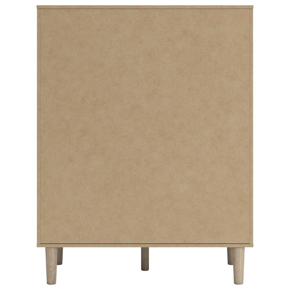 Ashley Cielden 5-Drawer Chest in Tan, , large