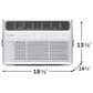 Frigidaire Window Air Conditioner in White, , large