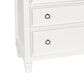 New Heritage Design Tamarack 5 Drawer Chest in White, , large