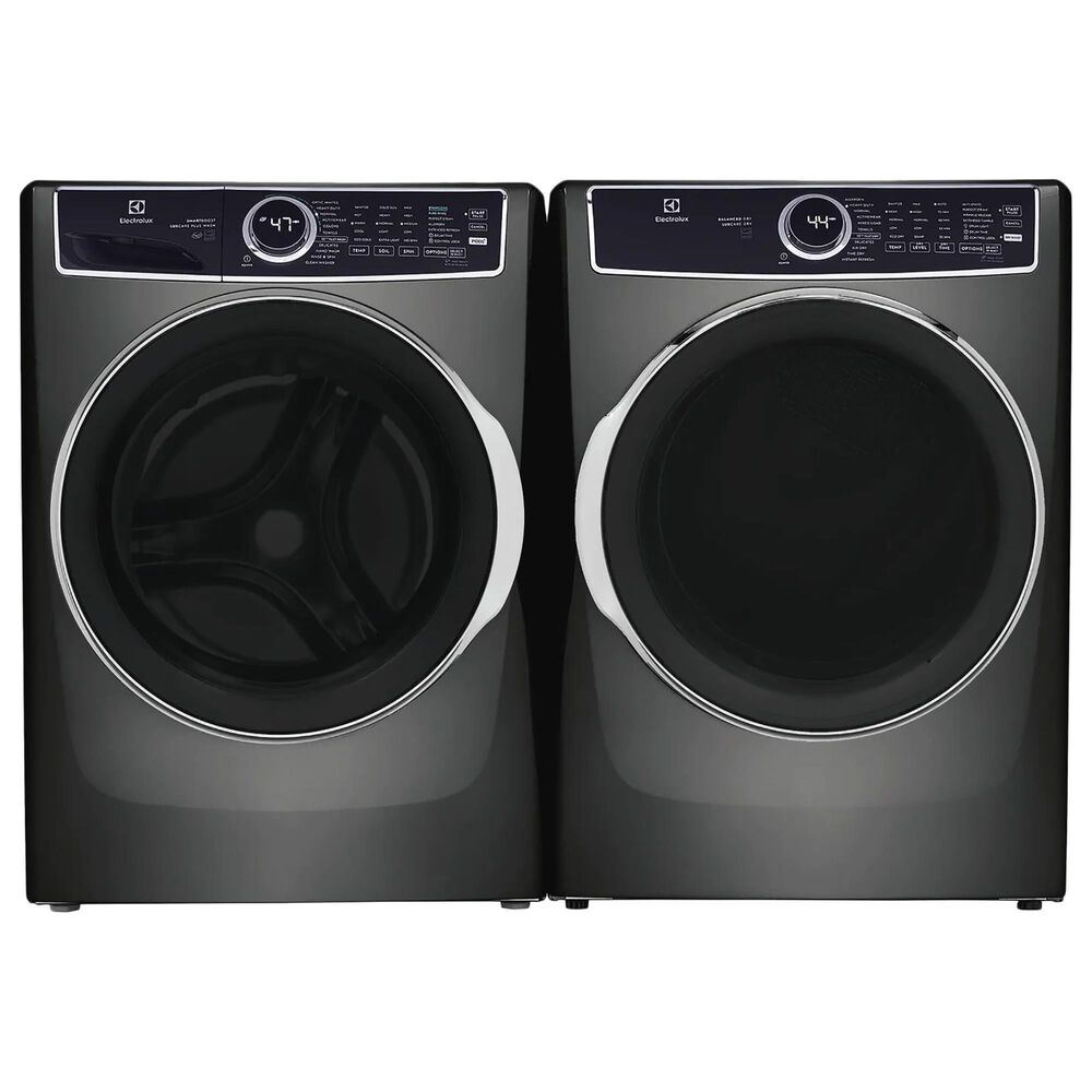 Electrolux 4.5 Cu. Ft. Front Load Washer and 8.0 Cu. Ft. Gas Dryer Laundry Pair in Titanium, , large