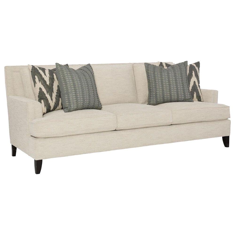 Bernhardt Addison Stationary Sofa in White and Cream, , large