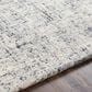 Surya Lucca 8"10" x 12" Gray, Black and Cream Area Rug, , large