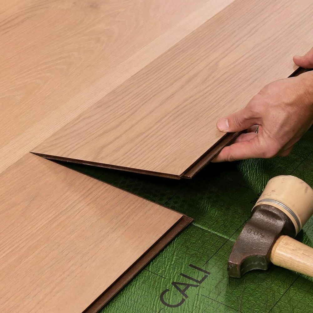 CALI Mavericks Capitola Caramel 9&quot; x 86&quot; Oak Laminate, , large