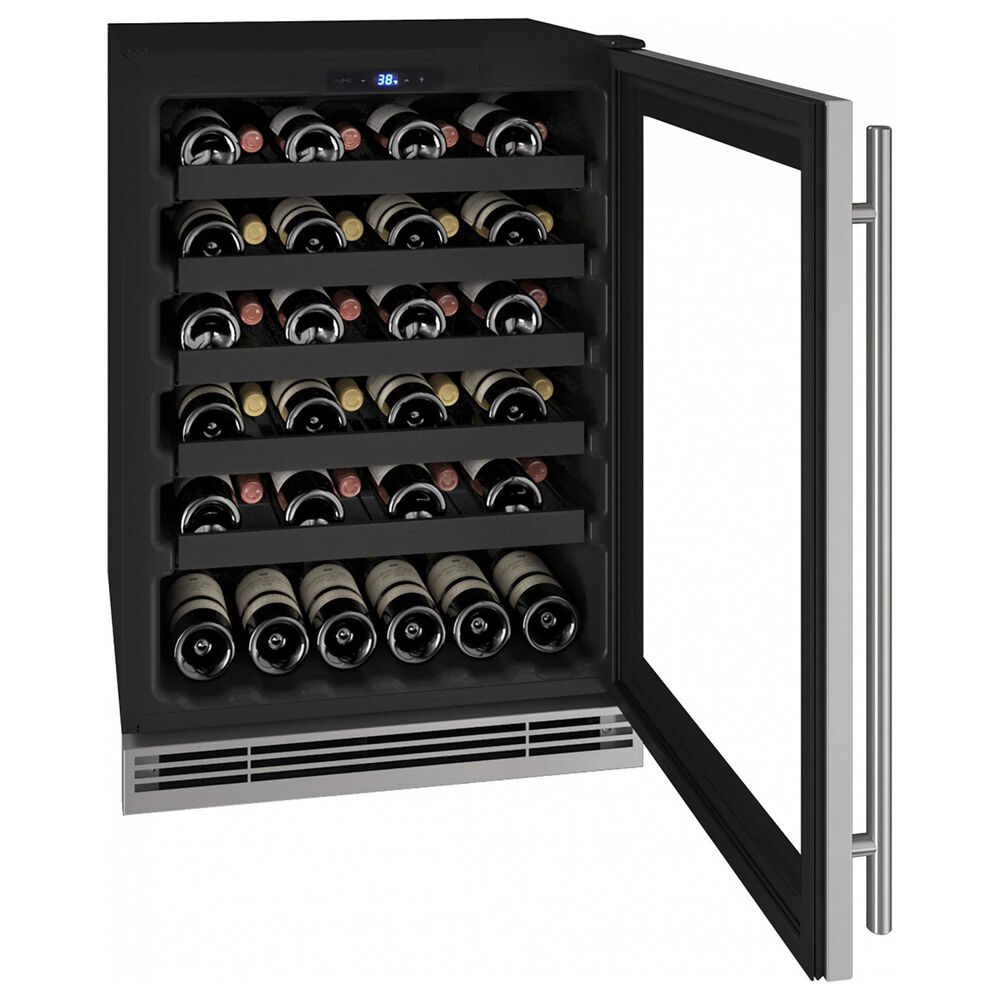 U-Line 5.5 Cu. Ft. Wine Refrigerator in Stainless Steel, , large