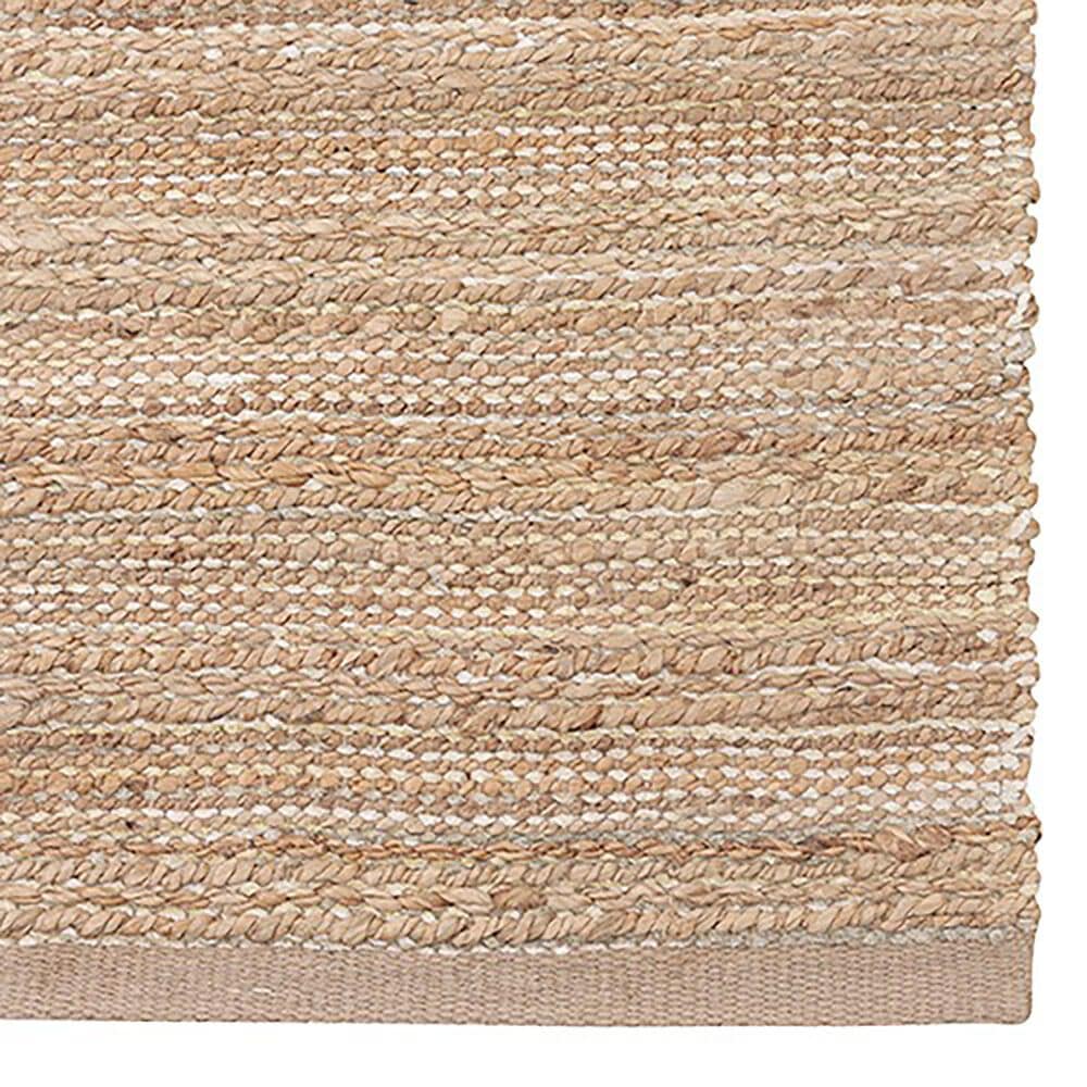 L&amp;R Resources Natural Fiber 7'9" x 9'9" Cream and Ivory Area Rug, , large