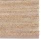 L&R Resources Natural Fiber 7"9" x 9"9" Cream and Ivory Area Rug, , large