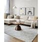 Surya Masterpiece Light Gray, Cream and Medium Gray 7"10" x 10"2" Area Rug, , large