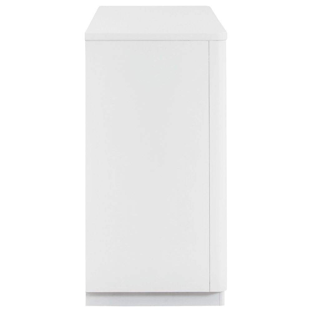 Millenium Chalanna 4-Piece California King Bedroom Set in White Lacquer, , large
