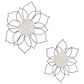 Maple and Jade 20.5" x 18" Floral Wall Decor in Black and Beige (Set of 2), , large