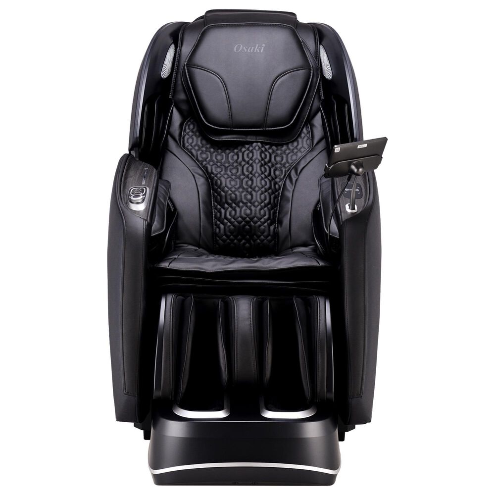 Osaki Platinum 4D and 3D Manhattan Duo Zero Gravity Massage Chair in Black, , large