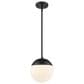 Golden Lighting Dixon Small Pendant in Matte Black, , large