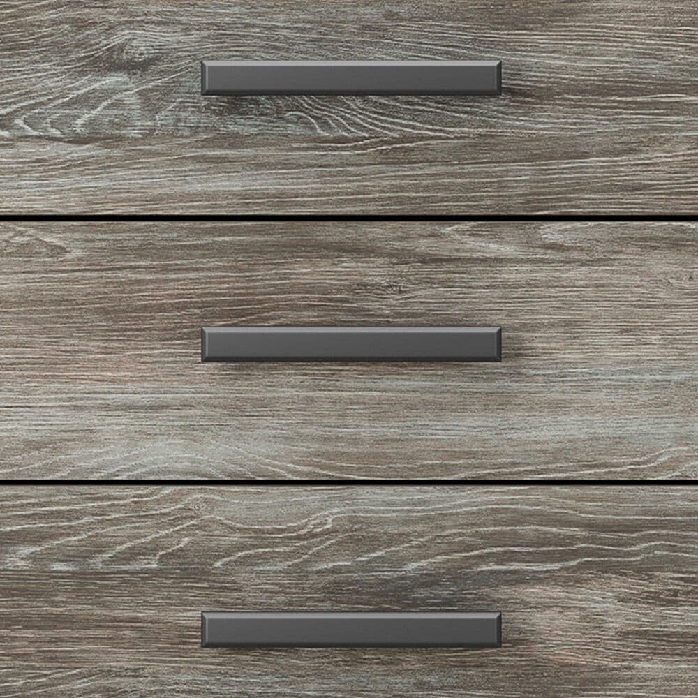 Ashley Broachmyn 5 Drawer Chest in Warm Gray and Matte Black, , large