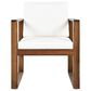 HOMLUX 7-Piece Patio Dining Set with 69" Rectangular Mocha Table and Umbrella Hole in Beige, , large