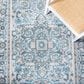 Safavieh Cabana CBN680N 5"5" x 7"7" Navy and Grey Indoor/Outdoor Area Performance Rug, , large