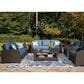Ashley Windglow Patio Lounge Chair in Brown, , large