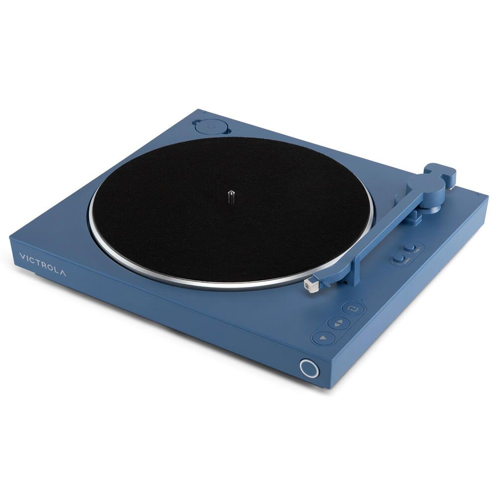 Victrola 2-Speed Automatic Turntable with Bluetooth in Blue, , large