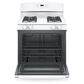 GE Appliances 4.8 Cu. Ft. Freestanding Gas Range in White, , large