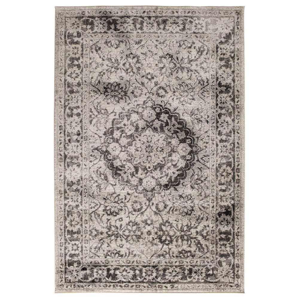 Central Oriental Corso Maja 6"6" x 9"6" Tan and Brown Area Rug, , large