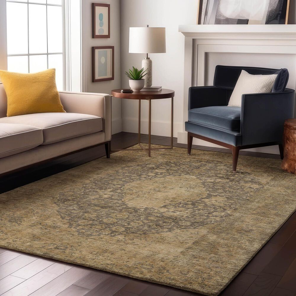 Dalyn Rug Company Tabrook TB13 Mocha 3&#39; x 5&#39; Area Rug, , large