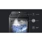 Samsung 5.2 Cu. Ft. Smart Top Load Impeller Washer and 7.4 Cu. Ft. Electric Dryer in Brushed Black, , large
