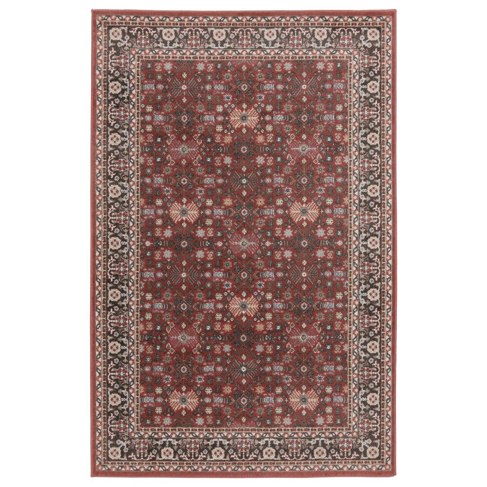 Central Oriental Heirloom Lucas Cinnabar and Abbey 5"3" x 7"7" Area Rug, , large