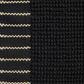 Magnolia Home Sadie 2"3" x 3"9" Black Area Performance Rug, , large