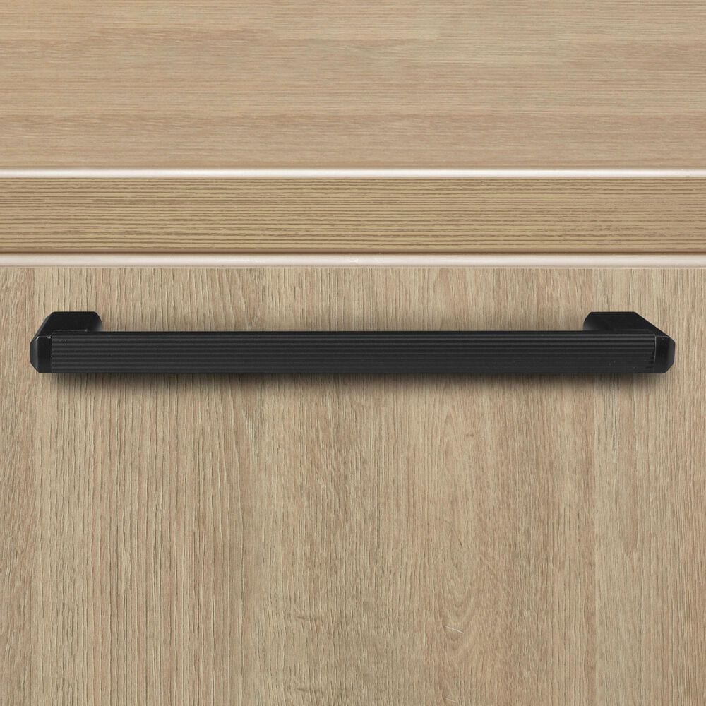 Regency Global Sourcing Legacy 71" L-Shaped Desk with Double Full Pedestal Drawer Unit in Noble Oak, , large