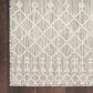 Nourison Positano Southwestern Light Grey 5" x 7" Indoor/Outdoor Area Rug, , large