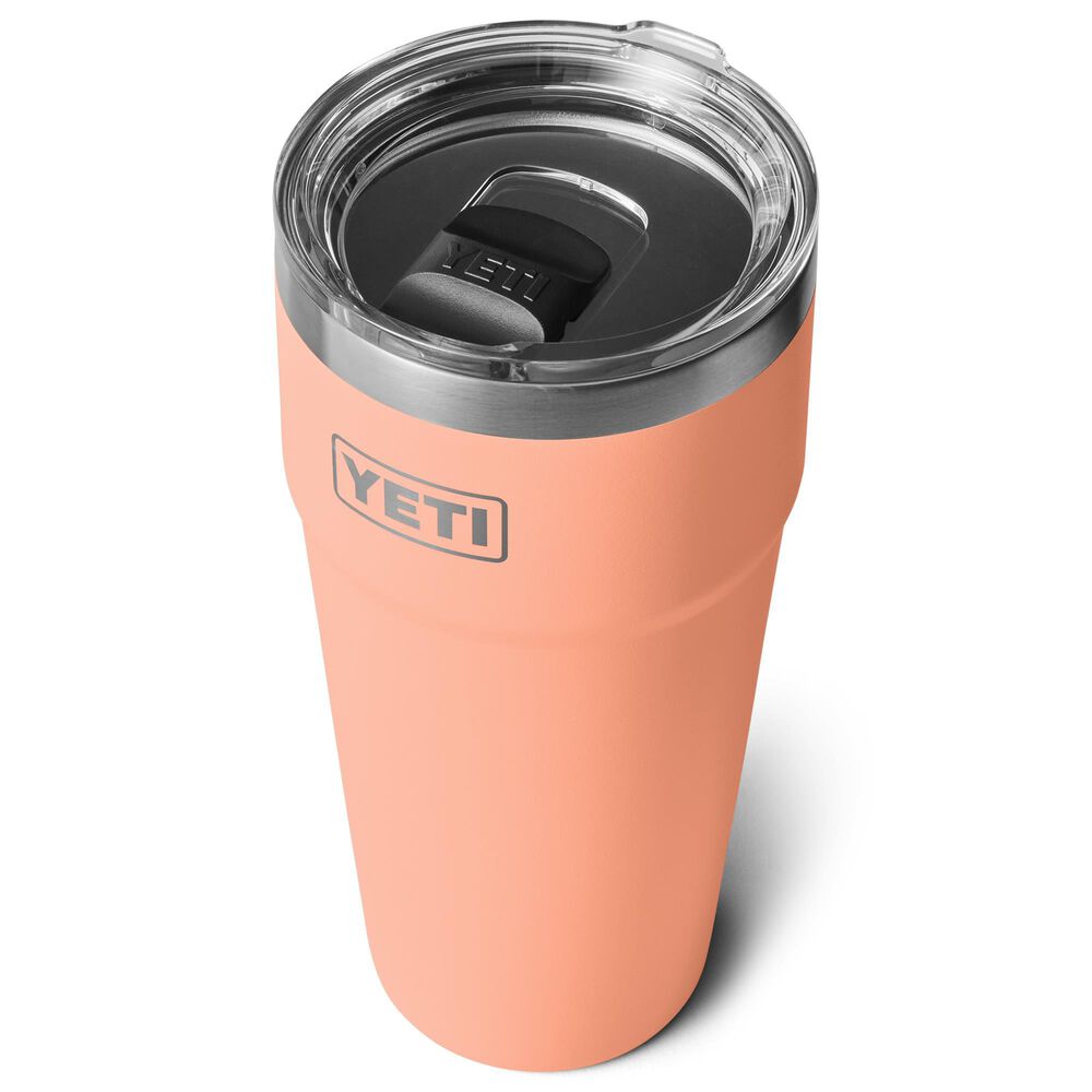 YETI Rambler 30 Oz Stackable Cup with MagSlider Lid in Lowcountry Peach, , large