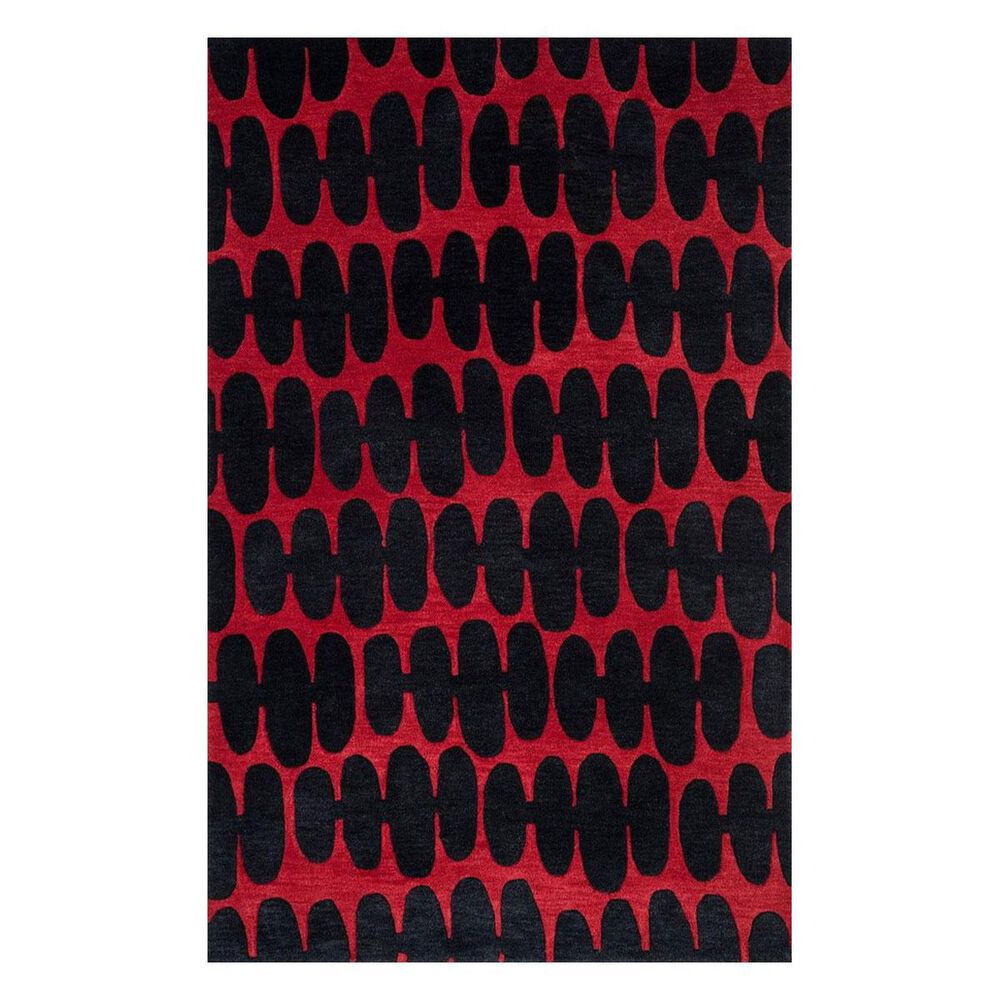 Loloi Nova NV-05 2"6" x 7"6" Red/Black Runner, , large