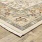 Oriental Weavers Lucca Oriental Border 2" x 3" Ivory Area Rug, , large