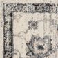 Nourison Fusion FSS15 9"6" x 13" Cream and Grey Area Rug, , large