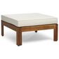 Hearth and Haven Cambridge 5-Piece Patio Conversation Set with Beige Cushion in Teak, , large