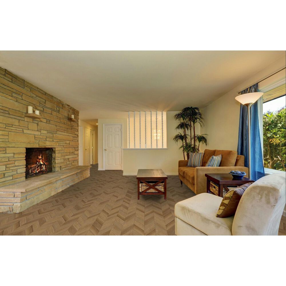 Fuzion Dynamix XL Chevron Forged 12&quot; x 28 5/16&quot; Luxury Vinyl Plank, , large