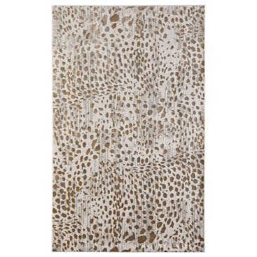 Feizy Waldor Animal Print Beige 6"7" x 9"6" Area Rug, , large