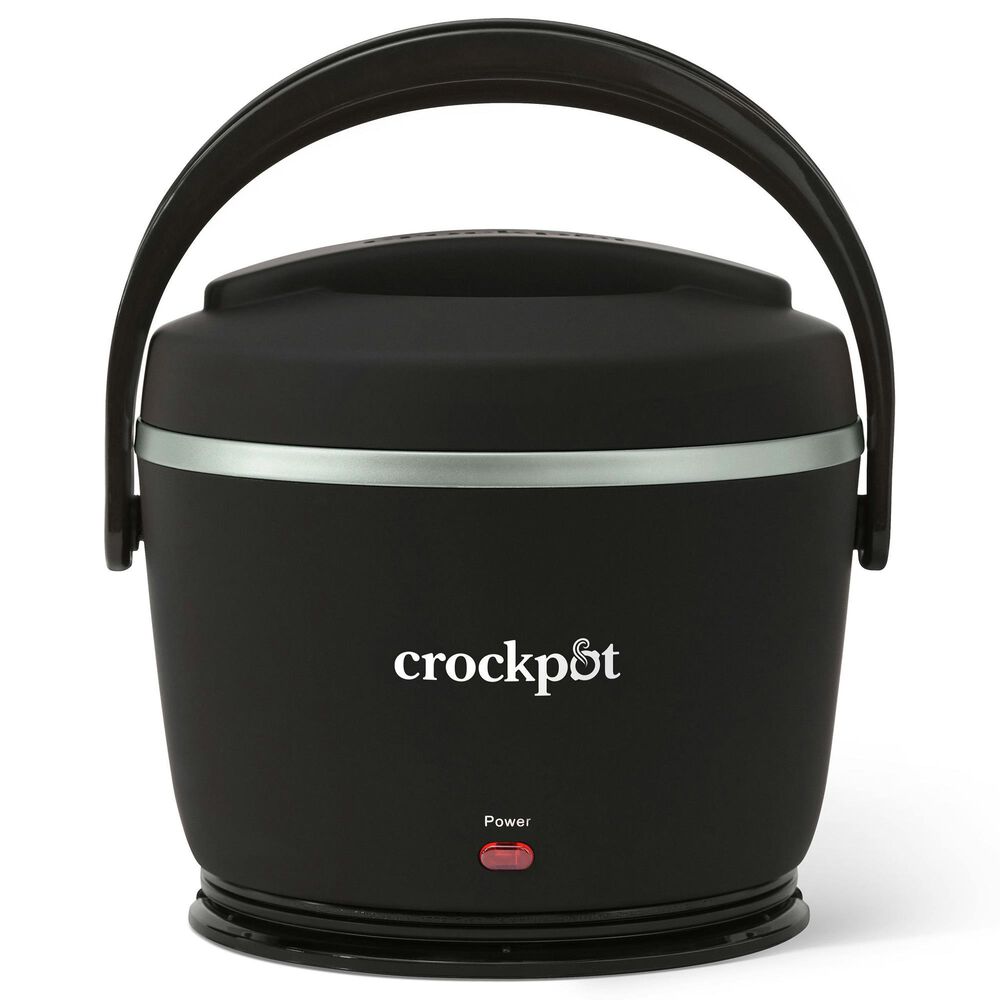 Crock-Pot 20 Oz Lunch Crock Food Warmer in Black Licorice, , large