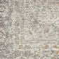 Nourison Starry Nights 8" x 10" Silver and Cream Area Rug, , large