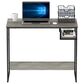 HOMLUX Moretti 35" Study Desk with Open Storage Space in French Oak Grey, , large