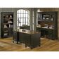 Wycliff Bay Hartford Executive Desk in Two Tone Rubbed, , large