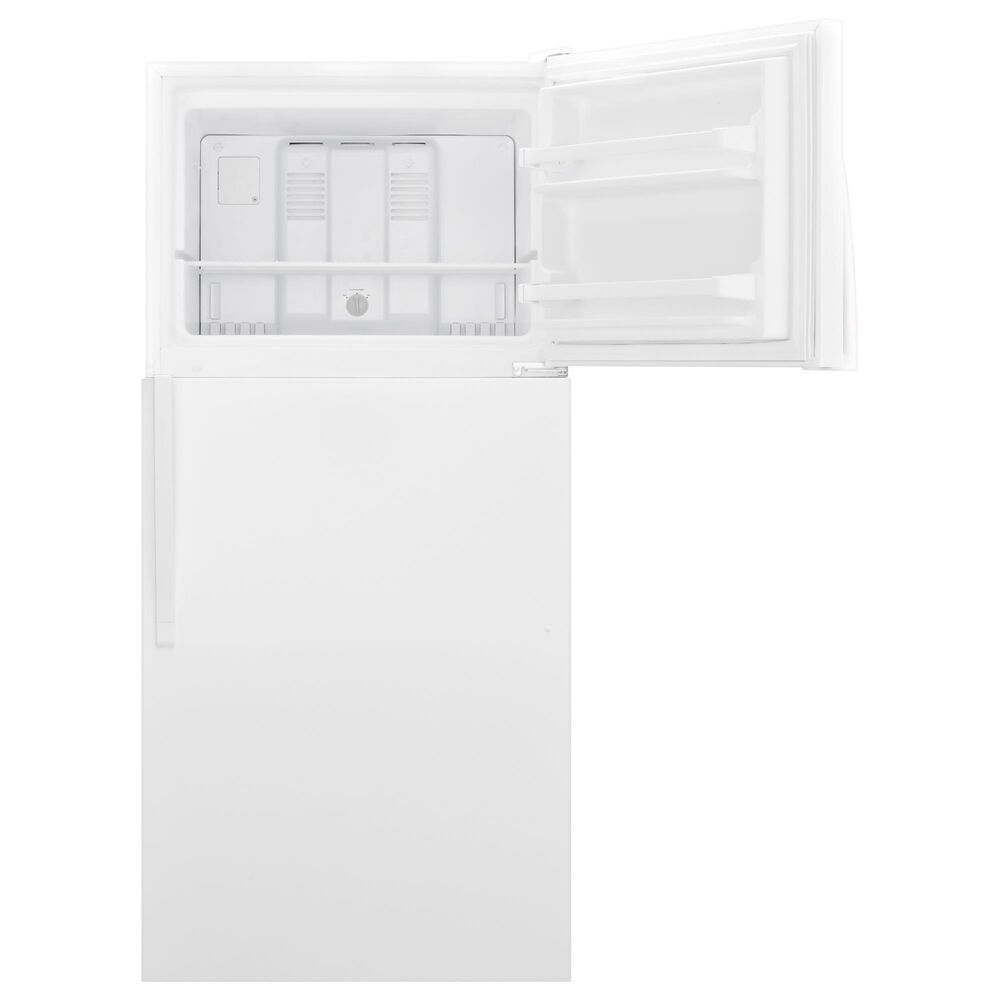 Whirlpool 30" Top Freezer Refrigerator in White, , large