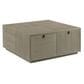 American Drew Creston Square Coffee Table in Natural Gray, , large