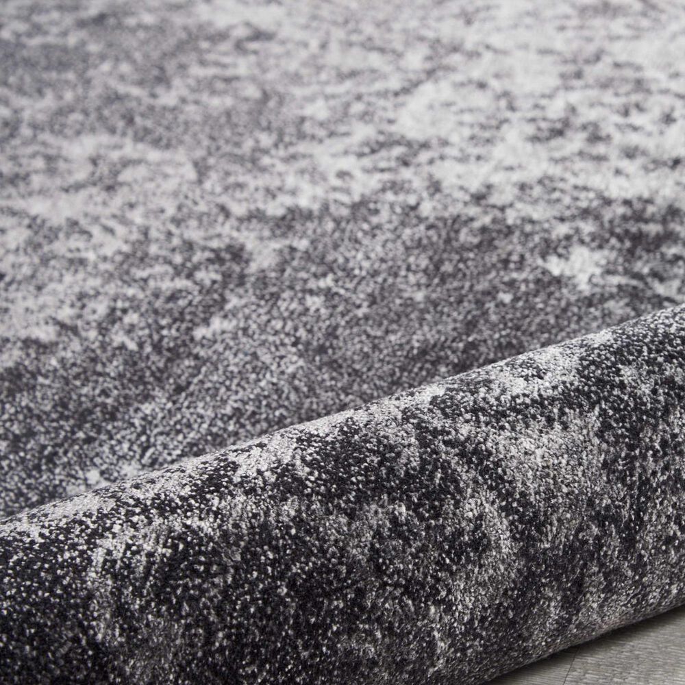 Nourison Silk Shadows 2&#39; x 3&#39; Graphite Area Rug, , large